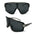 Unisex Oversized Sports Sunglasses for Skiing, Snowboarding, Running, and Biking