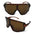 Unisex Oversized Sports Sunglasses for Skiing, Snowboarding, Running, and Biking