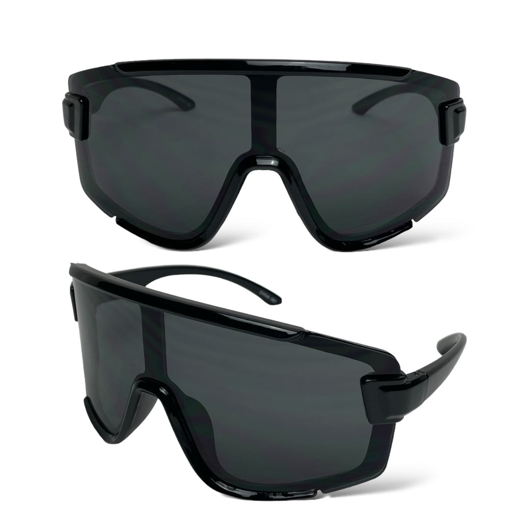 Unisex Oversized Sports Sunglasses for Skiing, Snowboarding, Running, and Biking