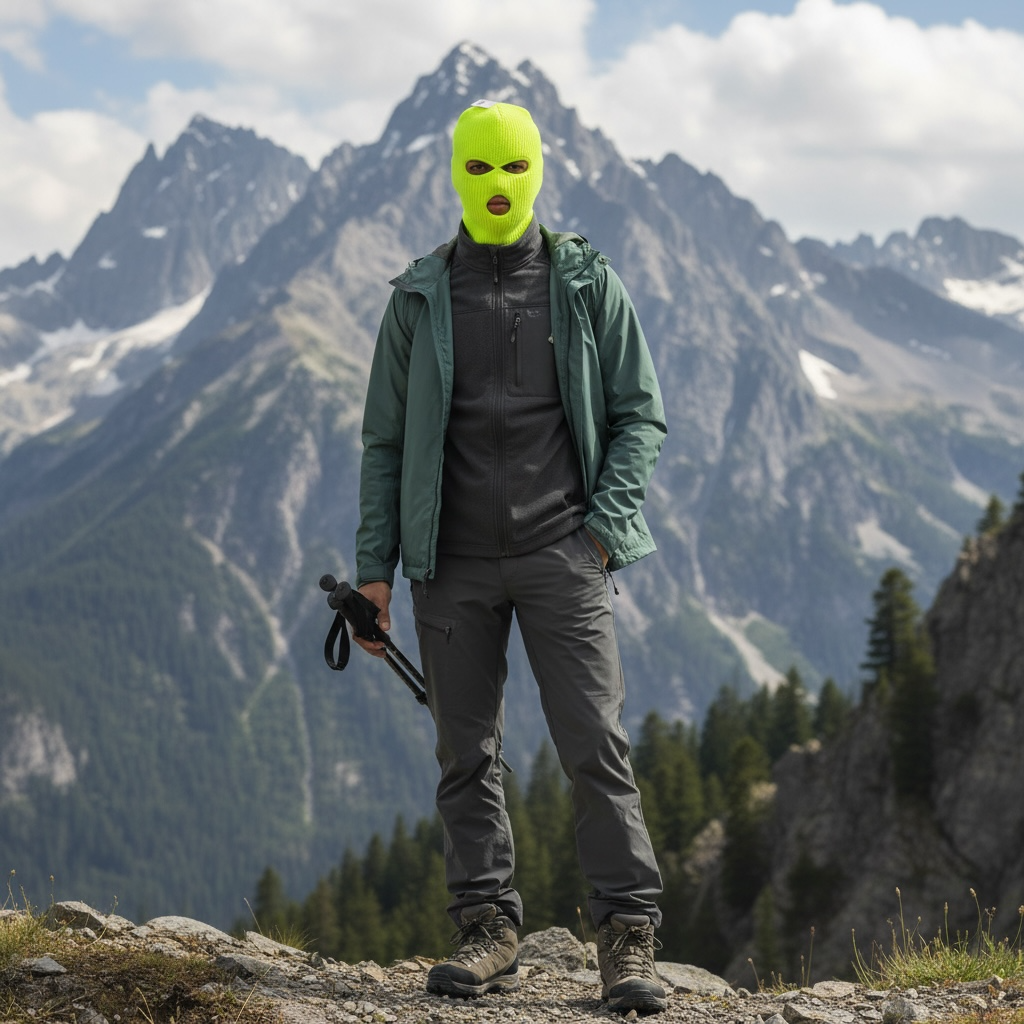 3 Hole Ful Face Ski Mask Winter Cap Balaclava Outdoor Beanie Tactical Hat