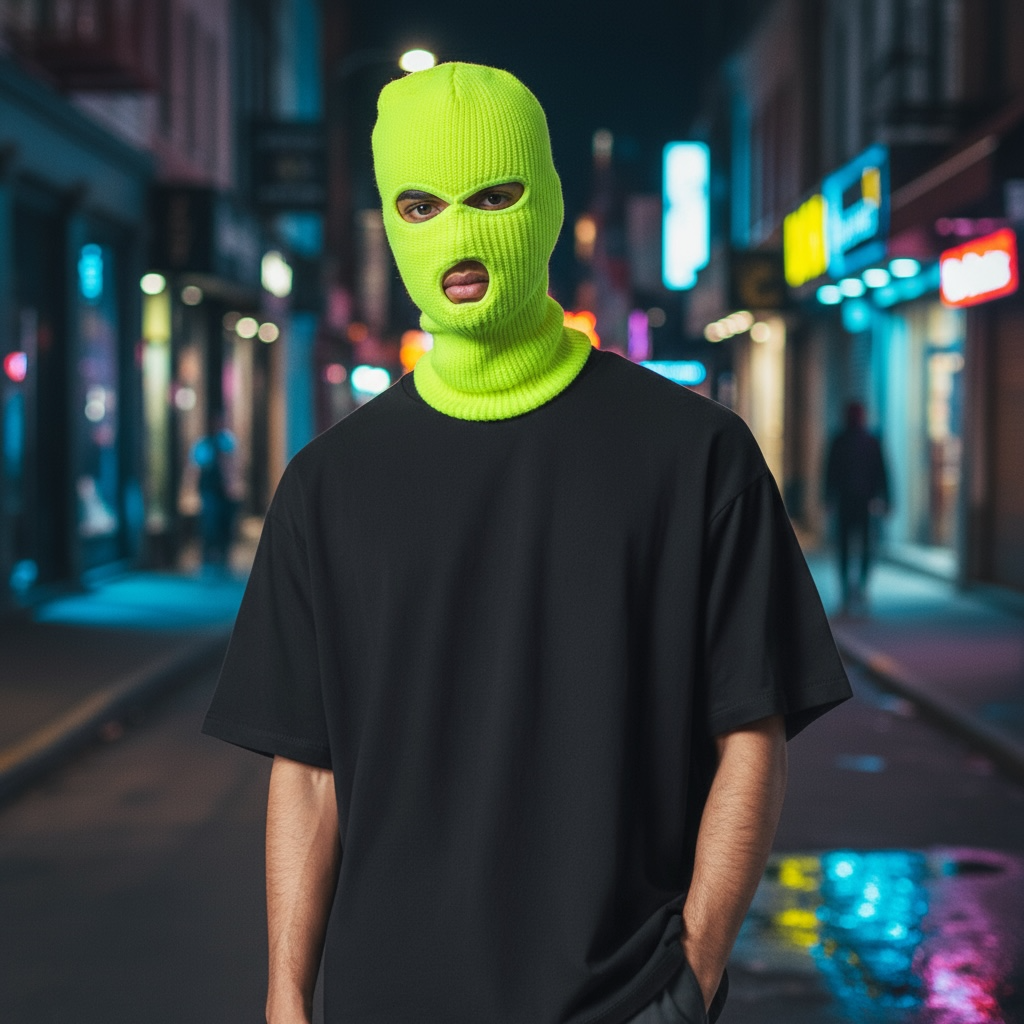 3 Hole Ful Face Ski Mask Winter Cap Balaclava Outdoor Beanie Tactical Hat