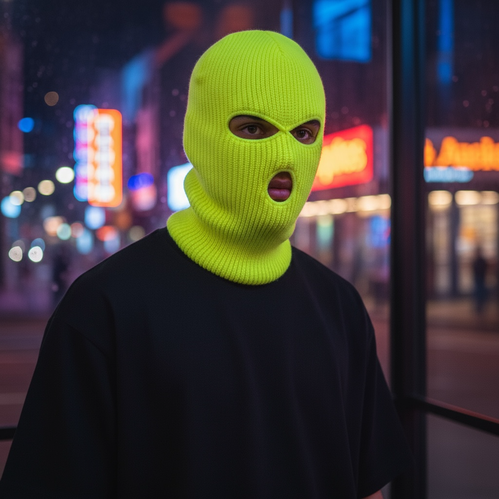 3 Hole Ful Face Ski Mask Winter Cap Balaclava Outdoor Beanie Tactical Hat