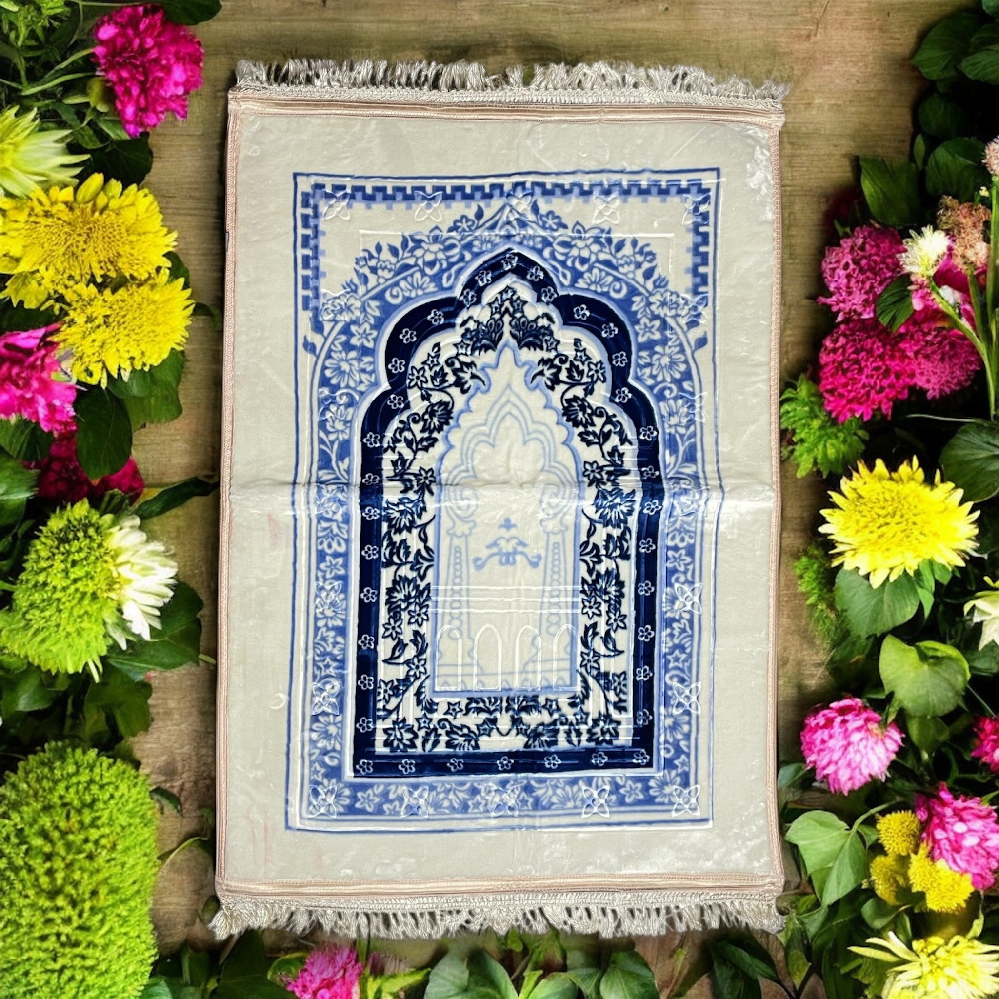 Traditional Islamic Prayer Rug