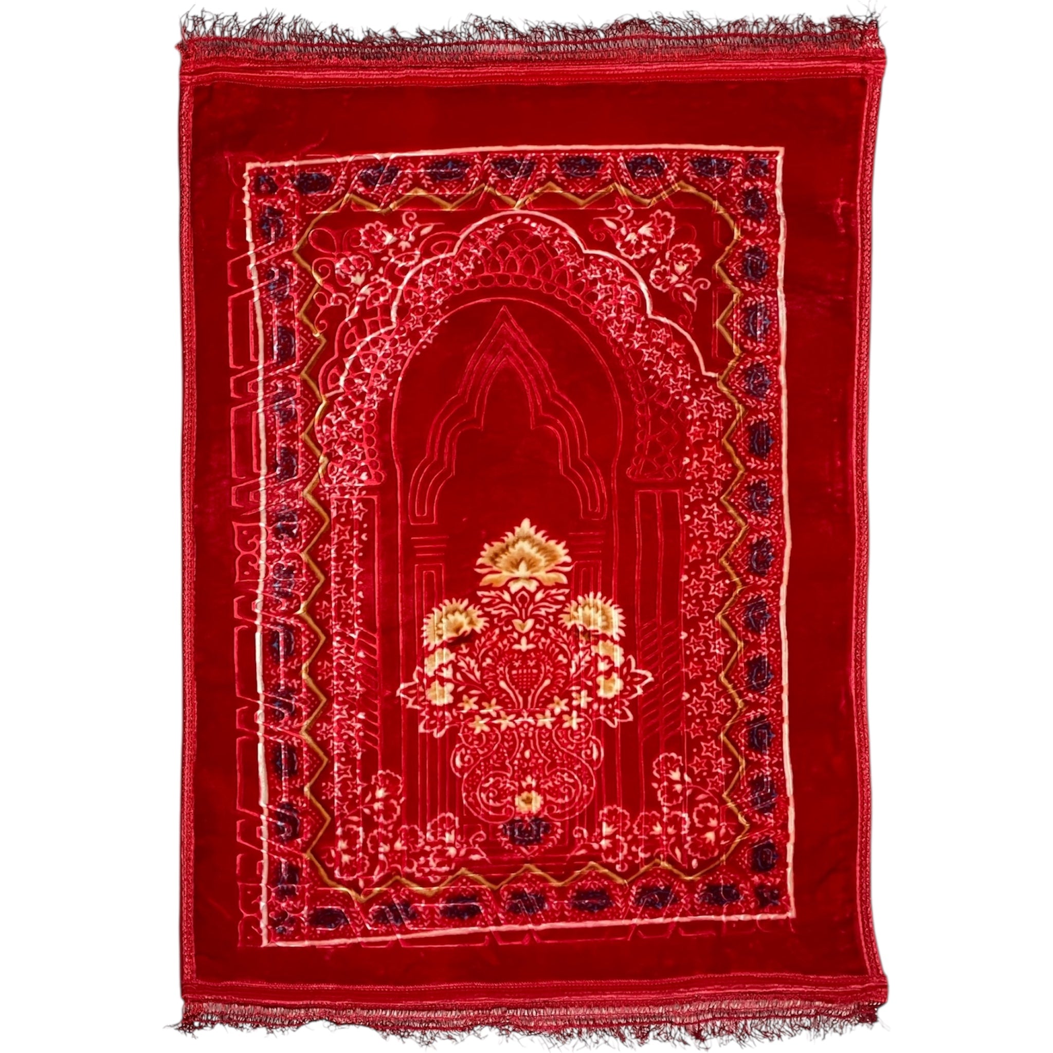Traditional Islamic Prayer Rug