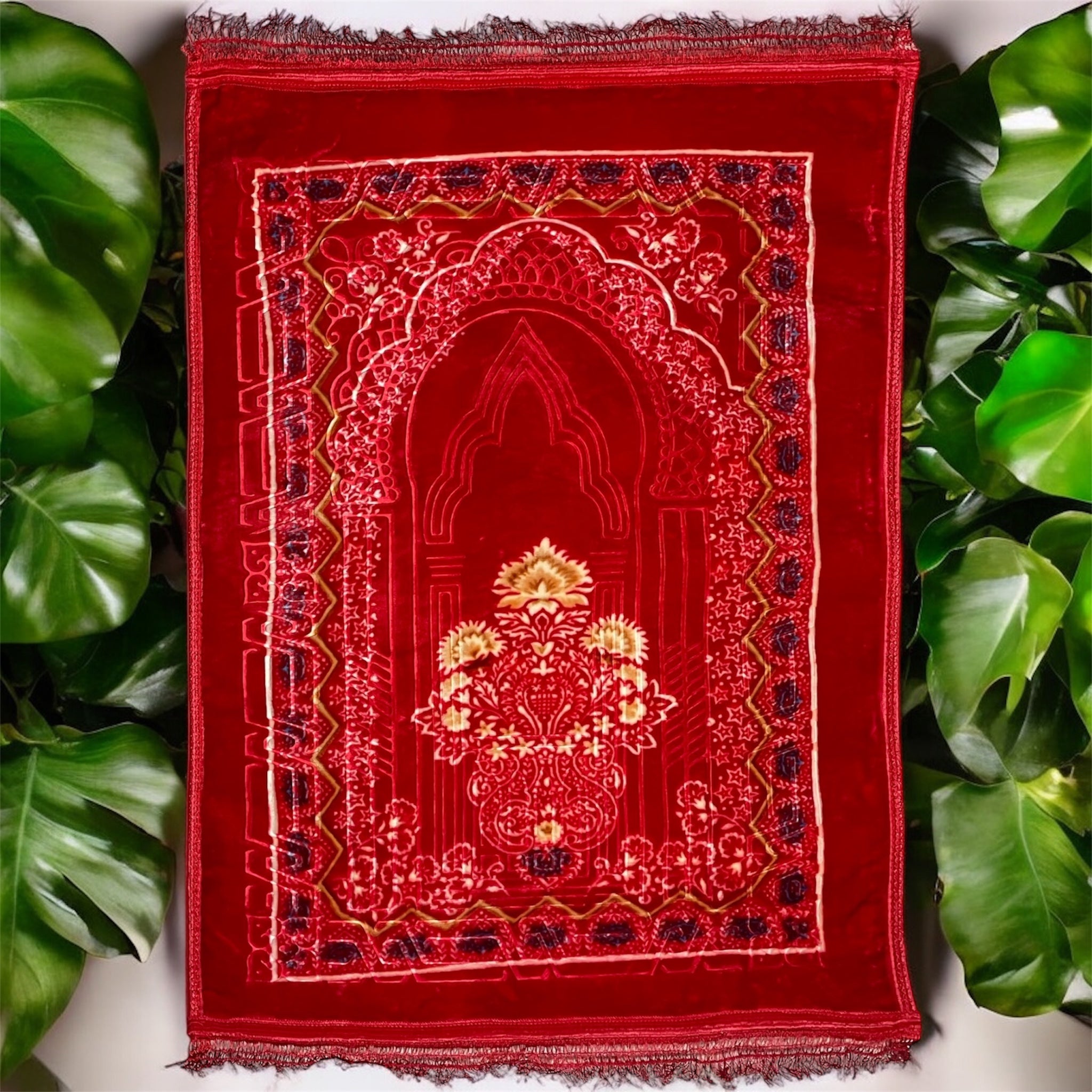 Traditional Islamic Prayer Rug