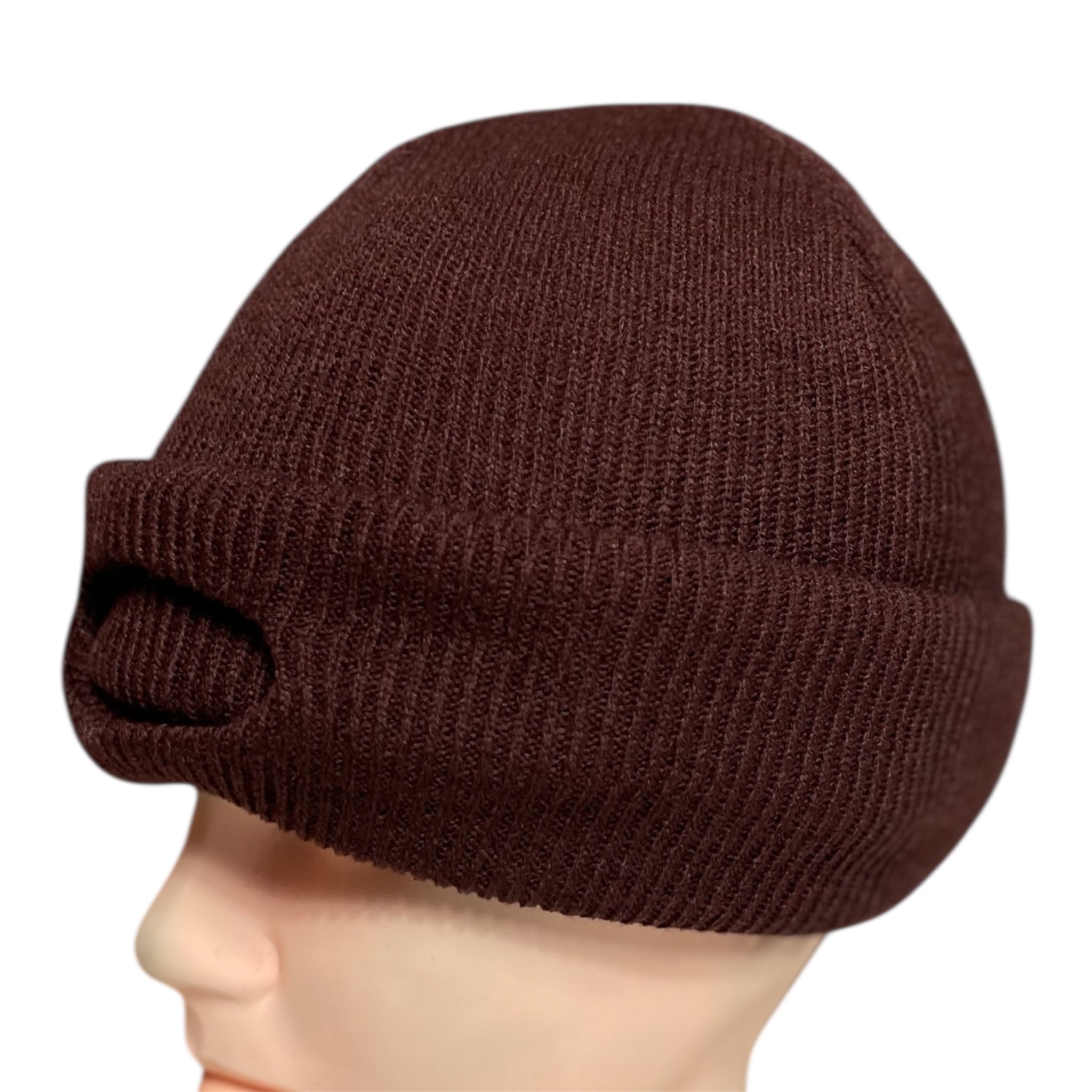 3 Hole Full Face Ski Mask Balaclava Tactical Winter Face Mask - Brown