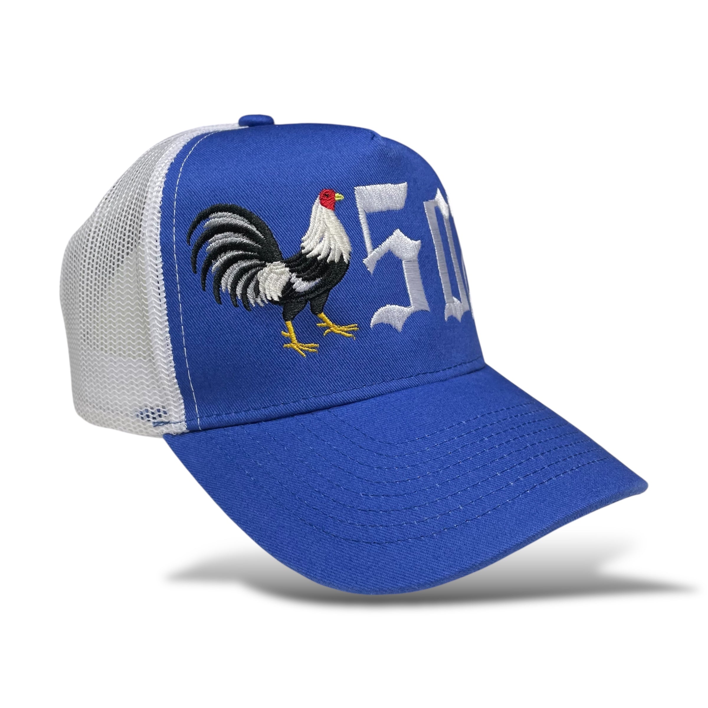Guatemala 502 Rooster El Gallo Embroidered Mesh Snapback Cap