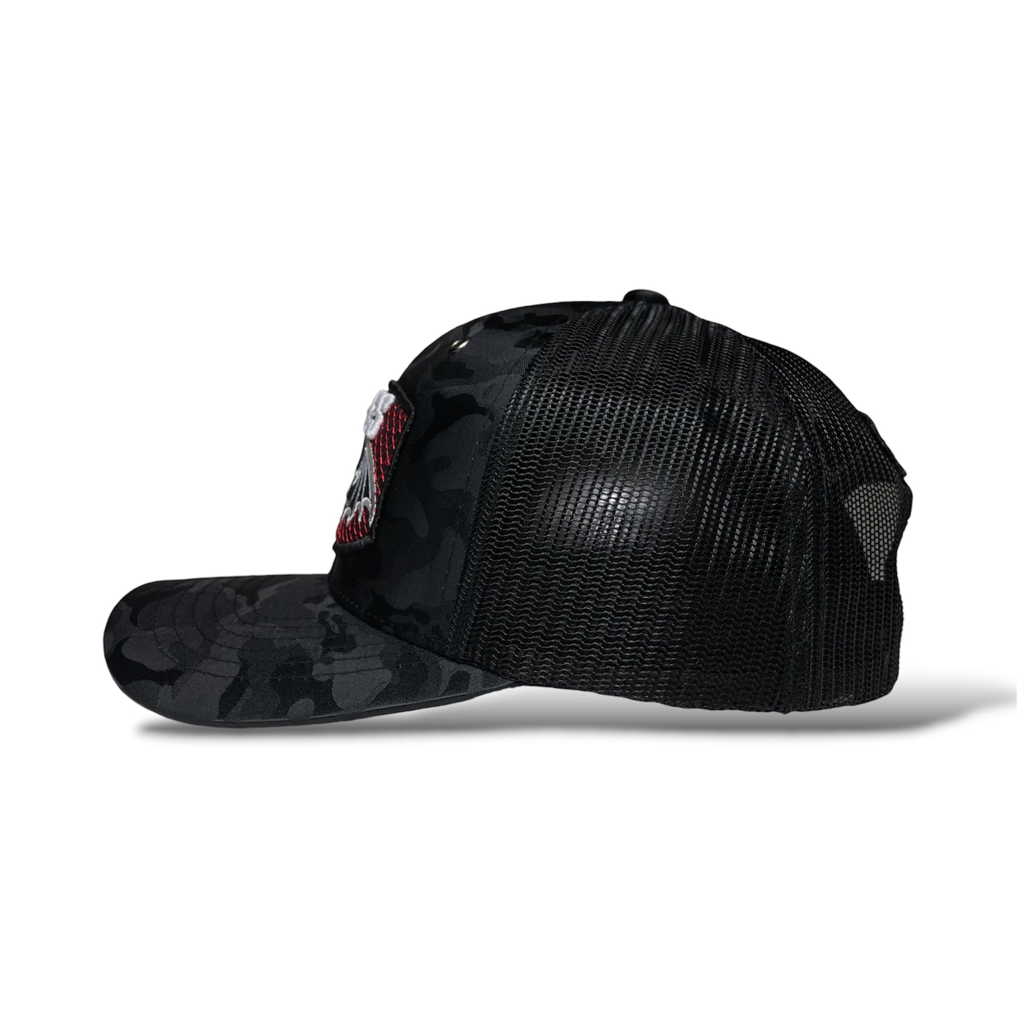 Gorra Mexicana con Parches Bordados de la Bandera de Mexico, Gafes Y Murcielagos