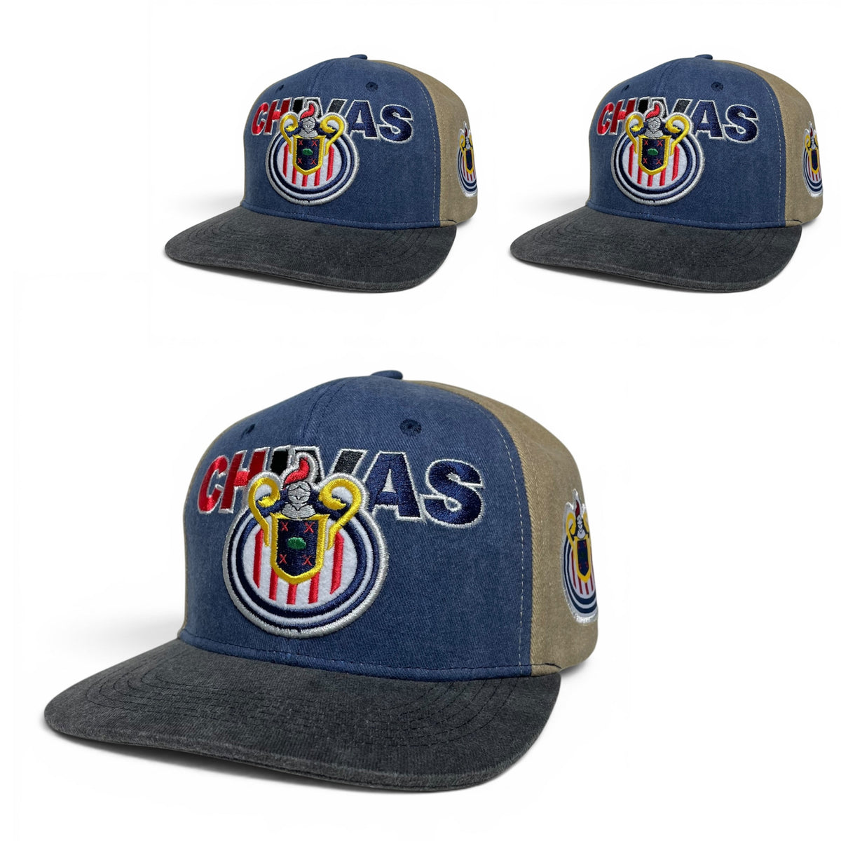 Mexico Chivas Guadalajara Embroidered Snapback Hat – Flat Brim