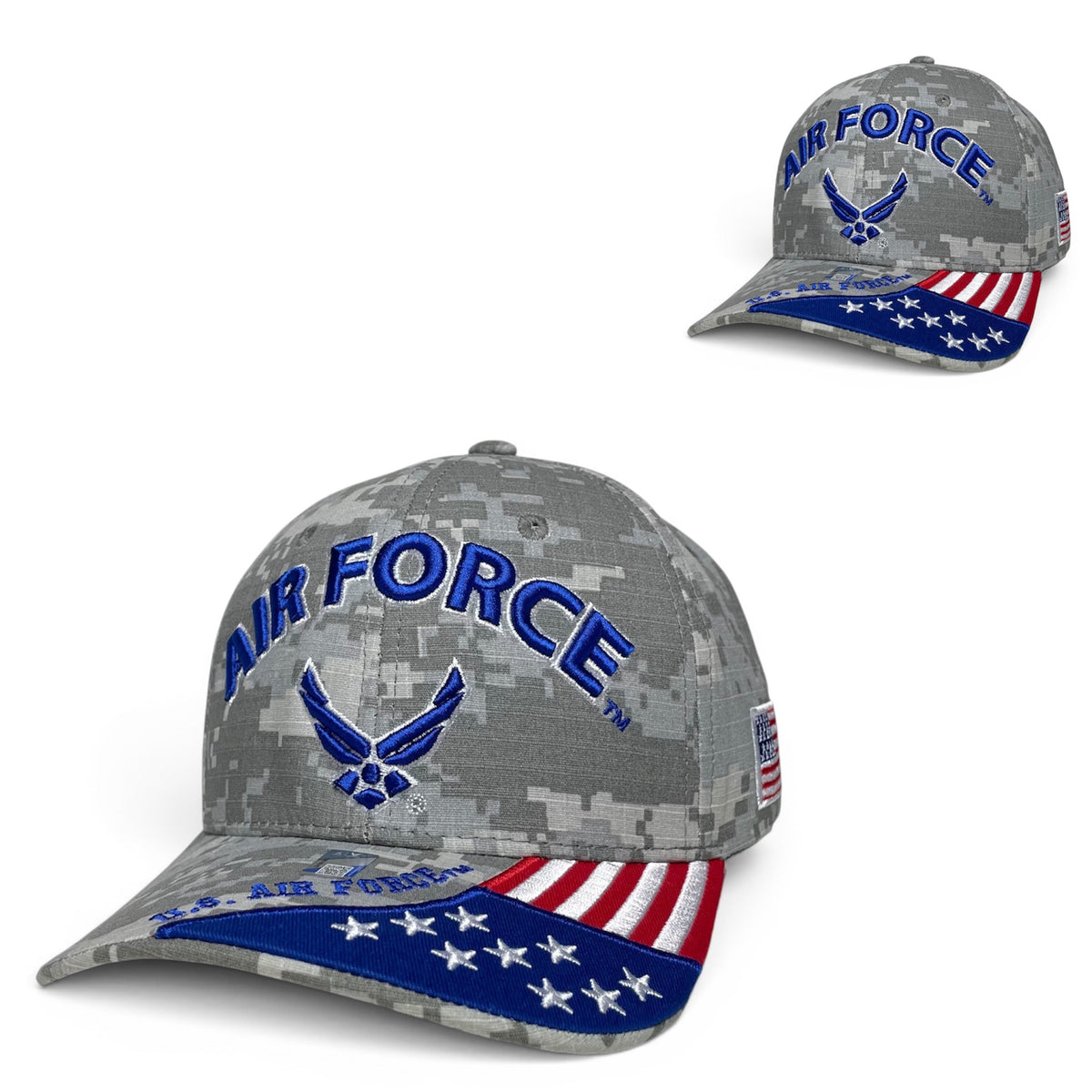 U.S. Air Force Baseball Cap – Officially Licensed Gray Digital Camo