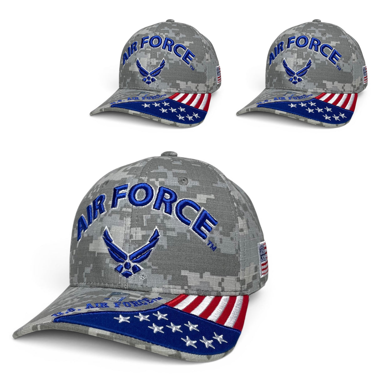 U.S. Air Force Baseball Cap – Officially Licensed Gray Digital Camo