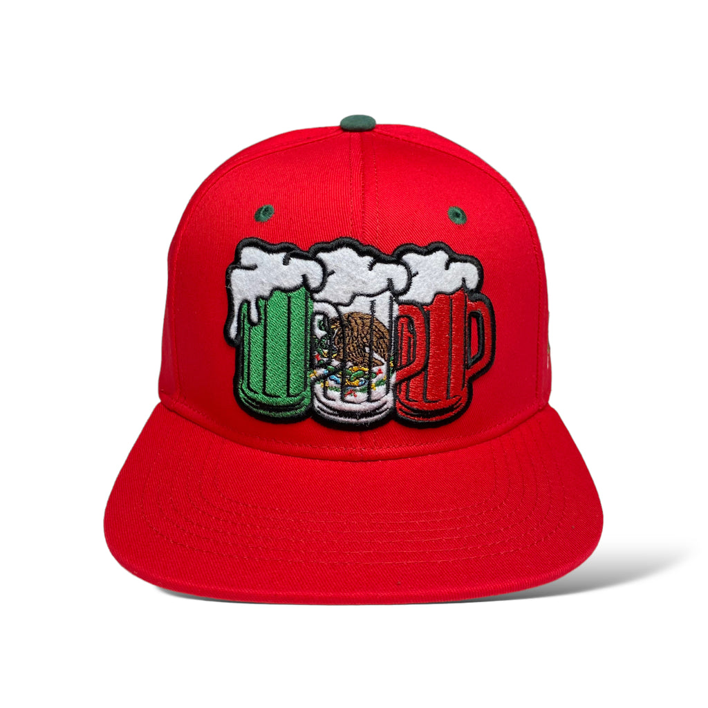 Drinking Team Mexico Beer Adjustable Baseball Hat Snapback Cap