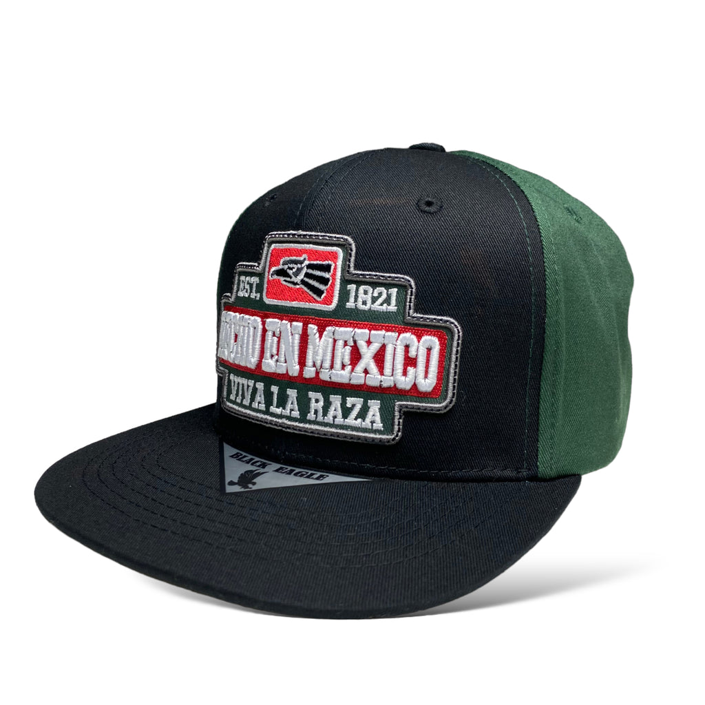 MEXICAN Hat Hecho En Mexico Aguila Eagle Snapback Viva la Raza Baseball Cap