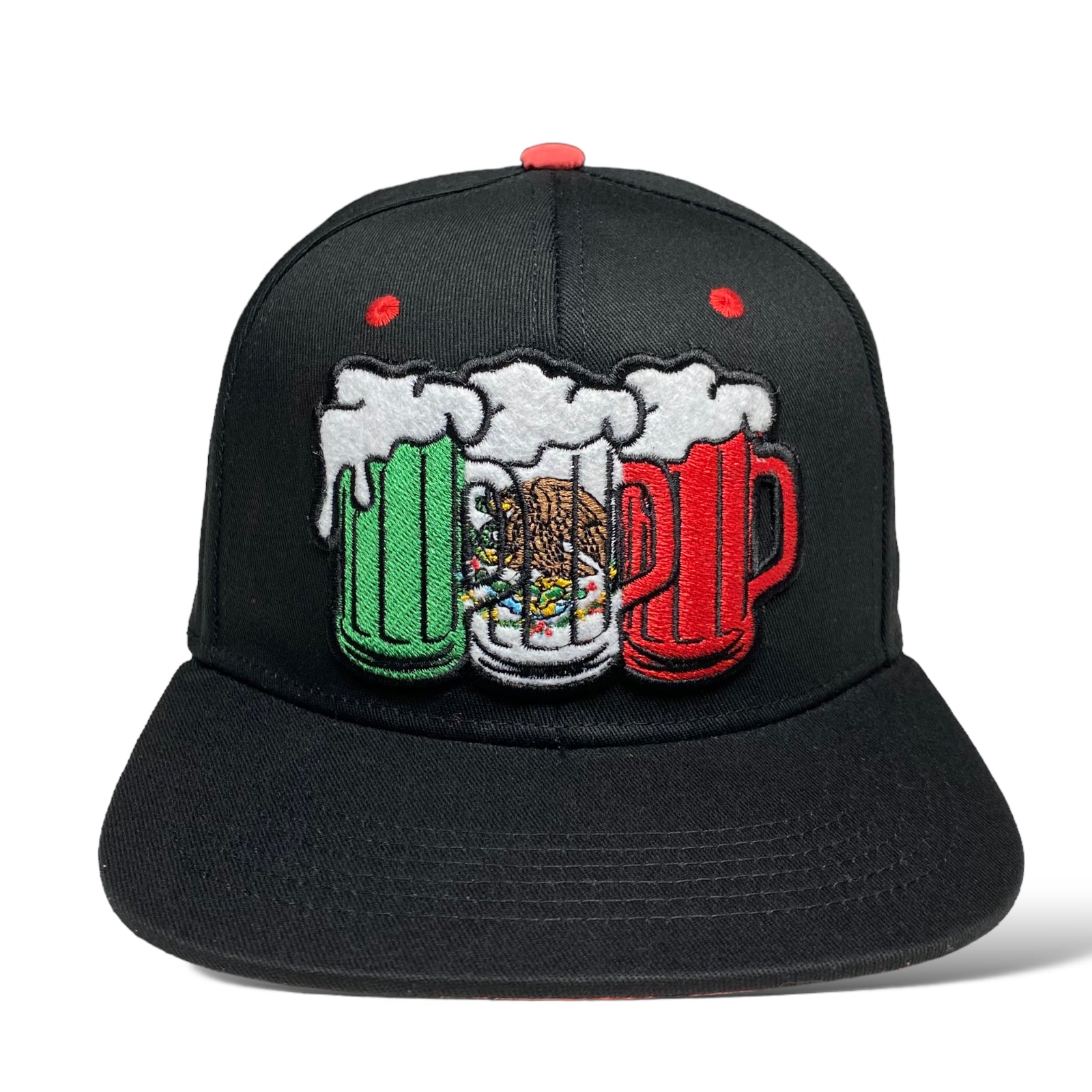 Mexico Drinking Team Beer Embroidered Snapback Baseball Cap Hat