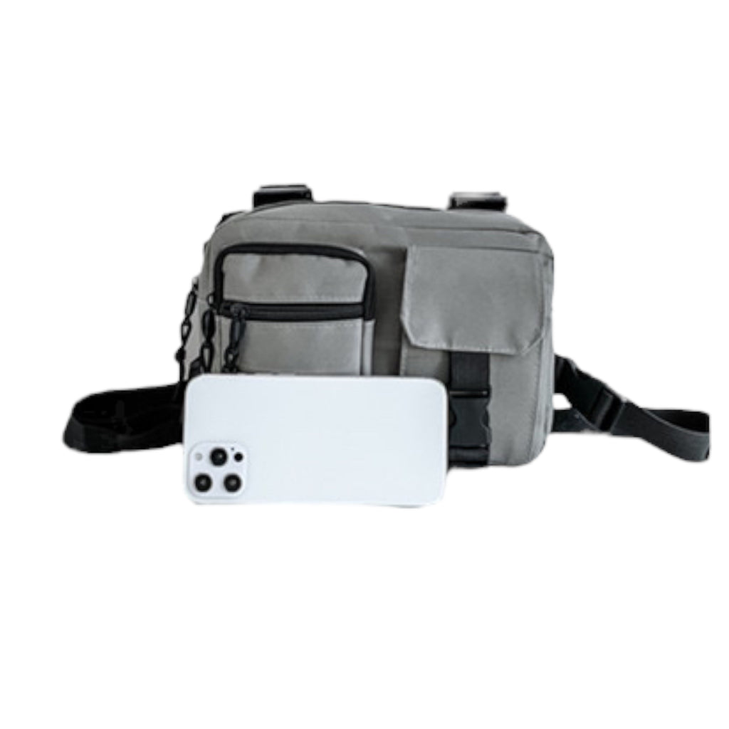 Men’s Hip-Hop Multi-functional Chest Bag