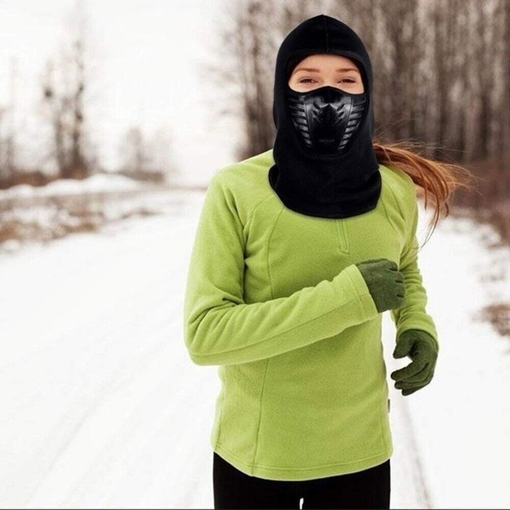 Balaclava Ski Full Face Mask Windproof Fleece Neck Warm for Winter Workwear