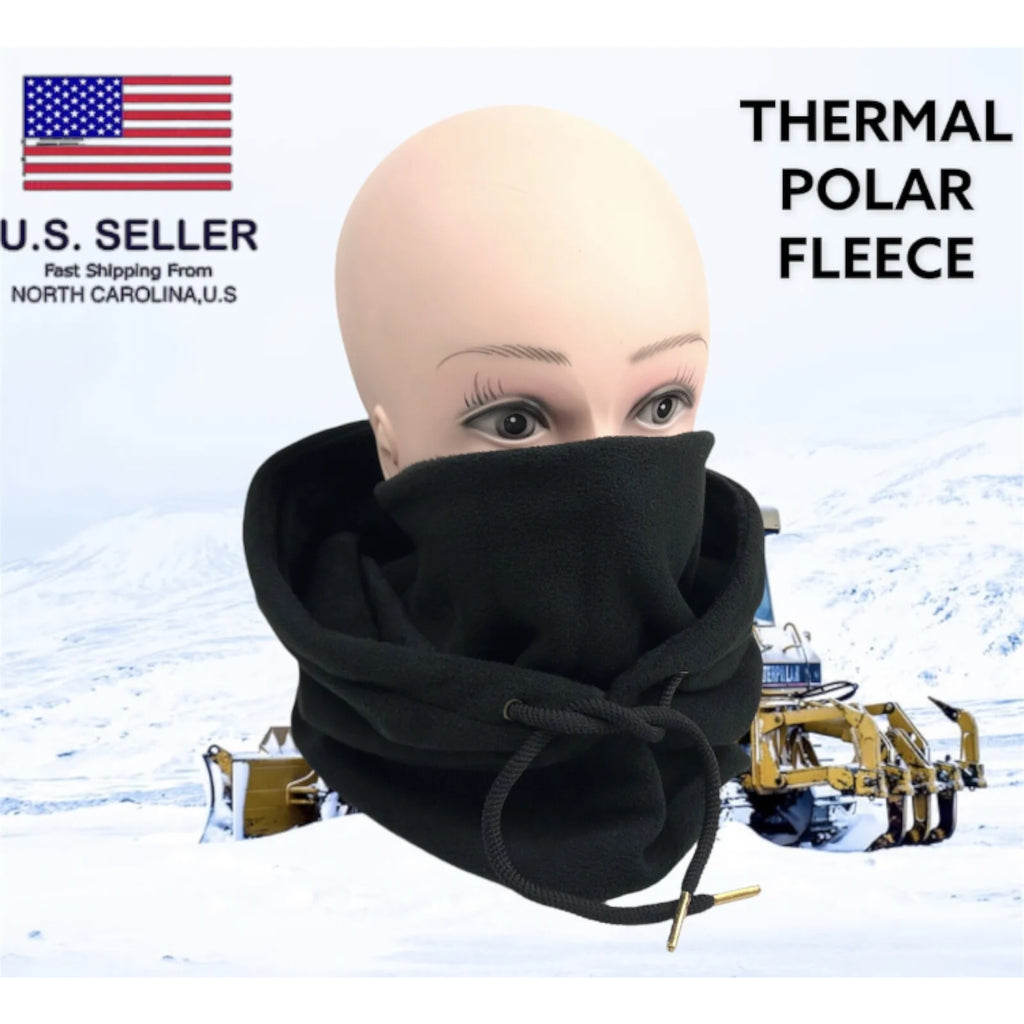 Winter Ski Mask Hat Thermal Hoodie Fleece Balaclava Full Face Cover