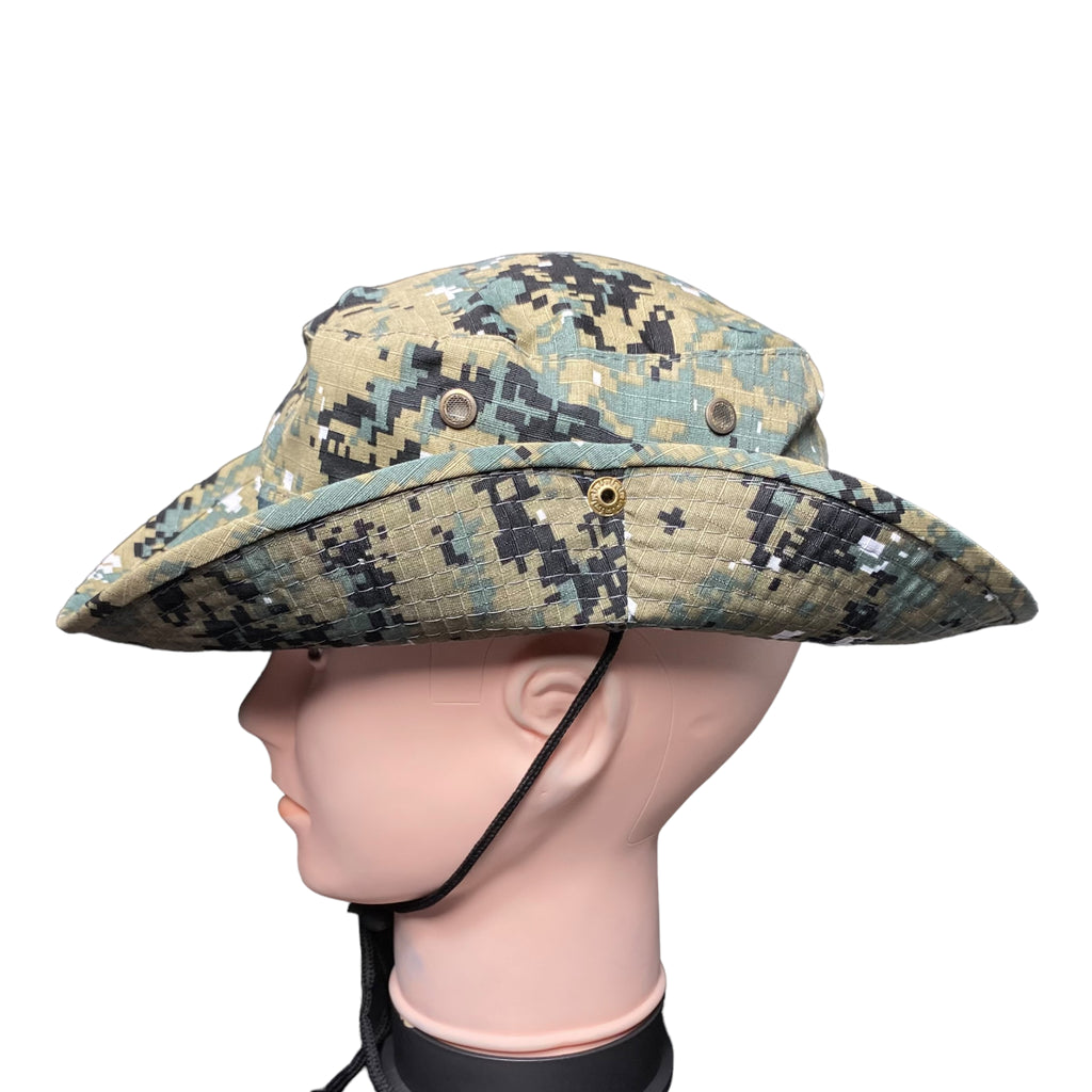 Men Women Camouflage Bucket sun Hat / Hiking Summer Hat