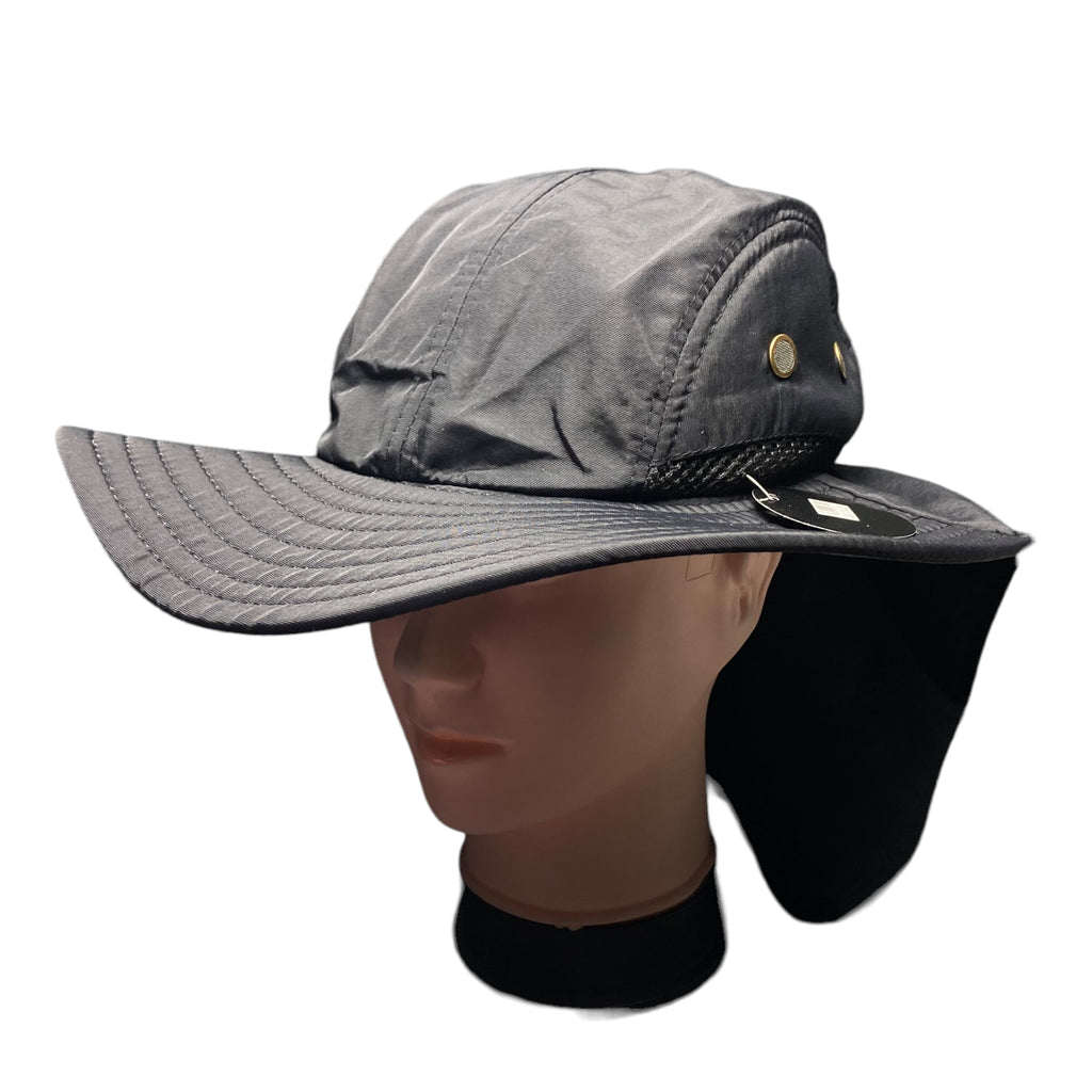 Men Women Sun Hats with Neck Flap UV Protection Wide Brim Bucket Mesh Breathable