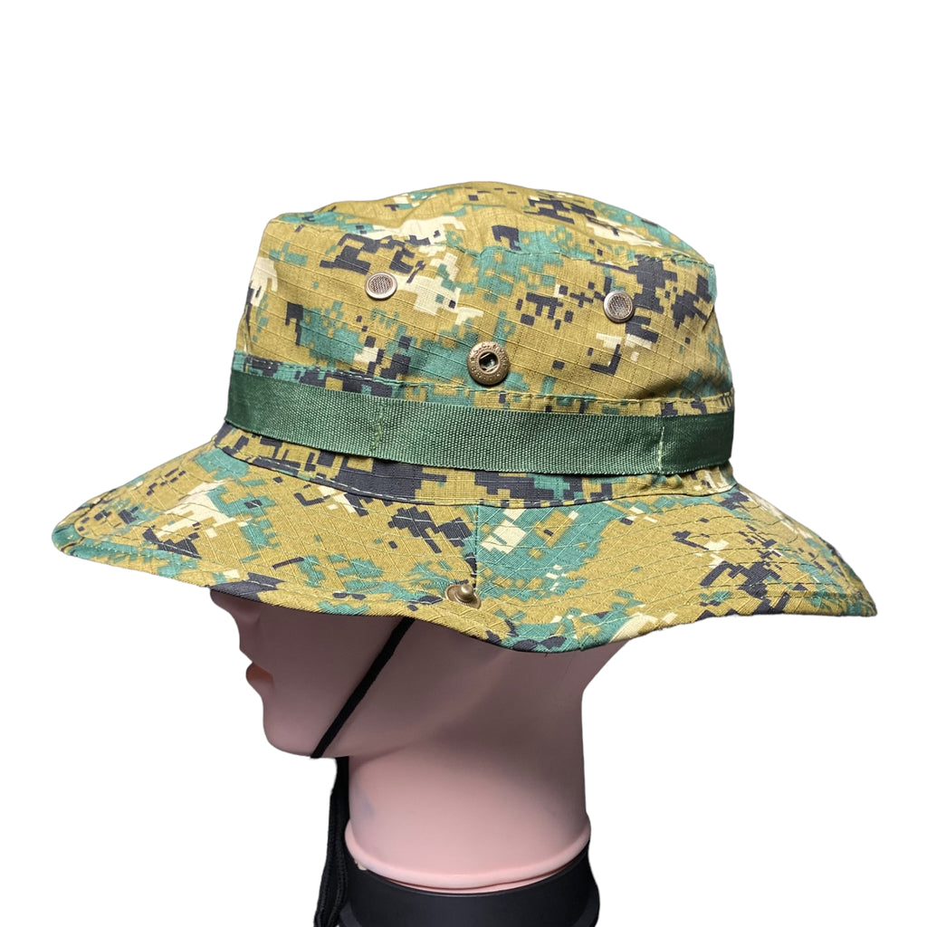 Men Women Camouflage Bucket sun Hat / Hiking Summer Hat