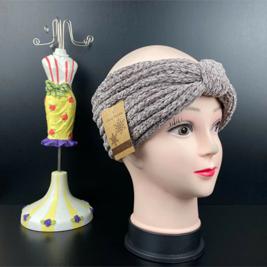 Women's Winter Knitted Headband Ear Warmer, Headwrap