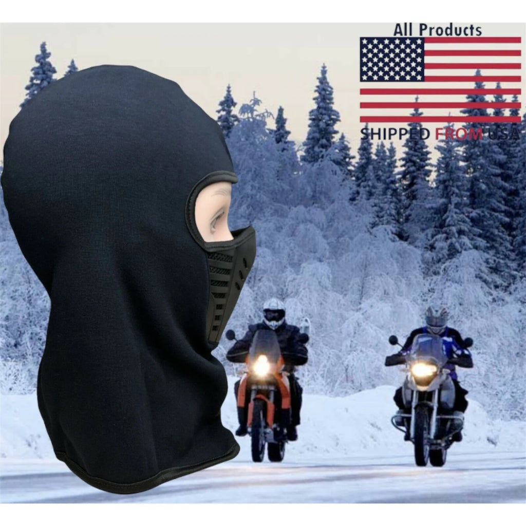 Winter Ski Balaclava Full Face Mask - Breathable Fleece with Air Vents