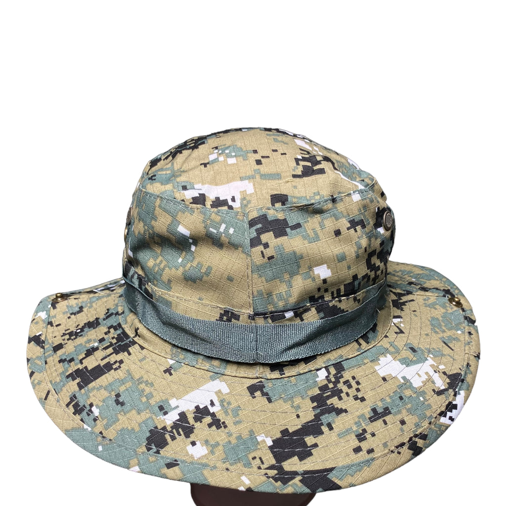 Men Women Camouflage Bucket sun Hat / Hiking Summer Hat