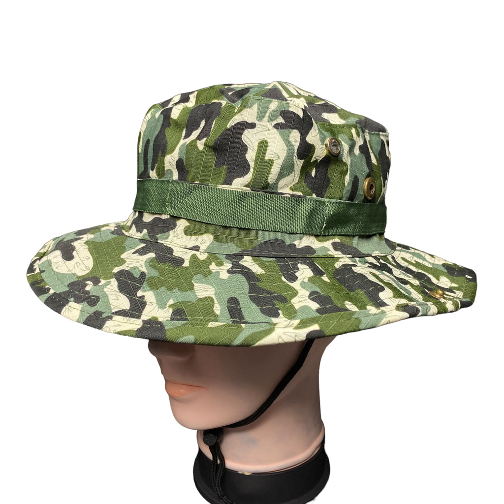 Men Women Camouflage Bucket sun Hat / Hiking Summer Hat