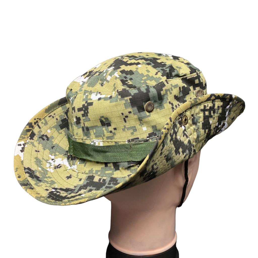 Men Women Camouflage Bucket sun Hat / Hiking Summer Hat