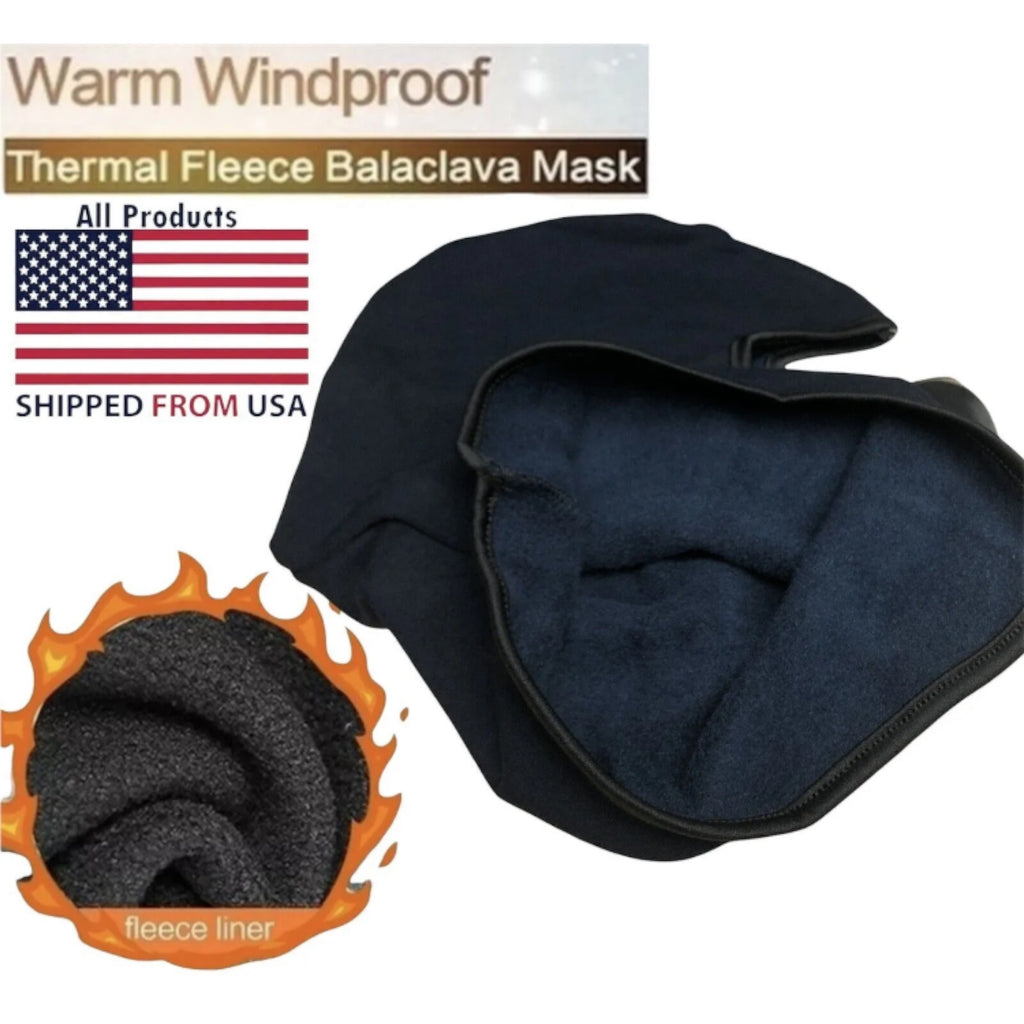 Winter Ski Balaclava Full Face Mask - Breathable Fleece with Air Vents