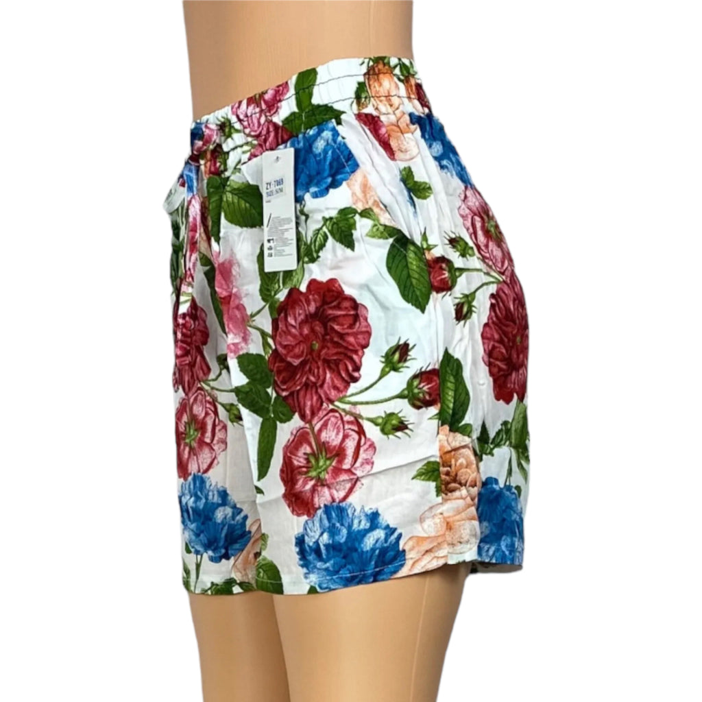 Women's High Waist Summer Shorts with Pockets