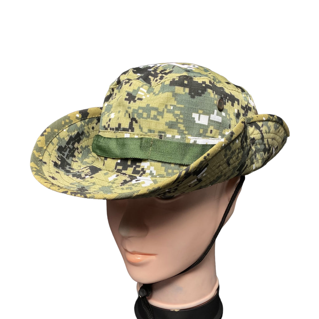 Men Women Camouflage Bucket sun Hat / Hiking Summer Hat