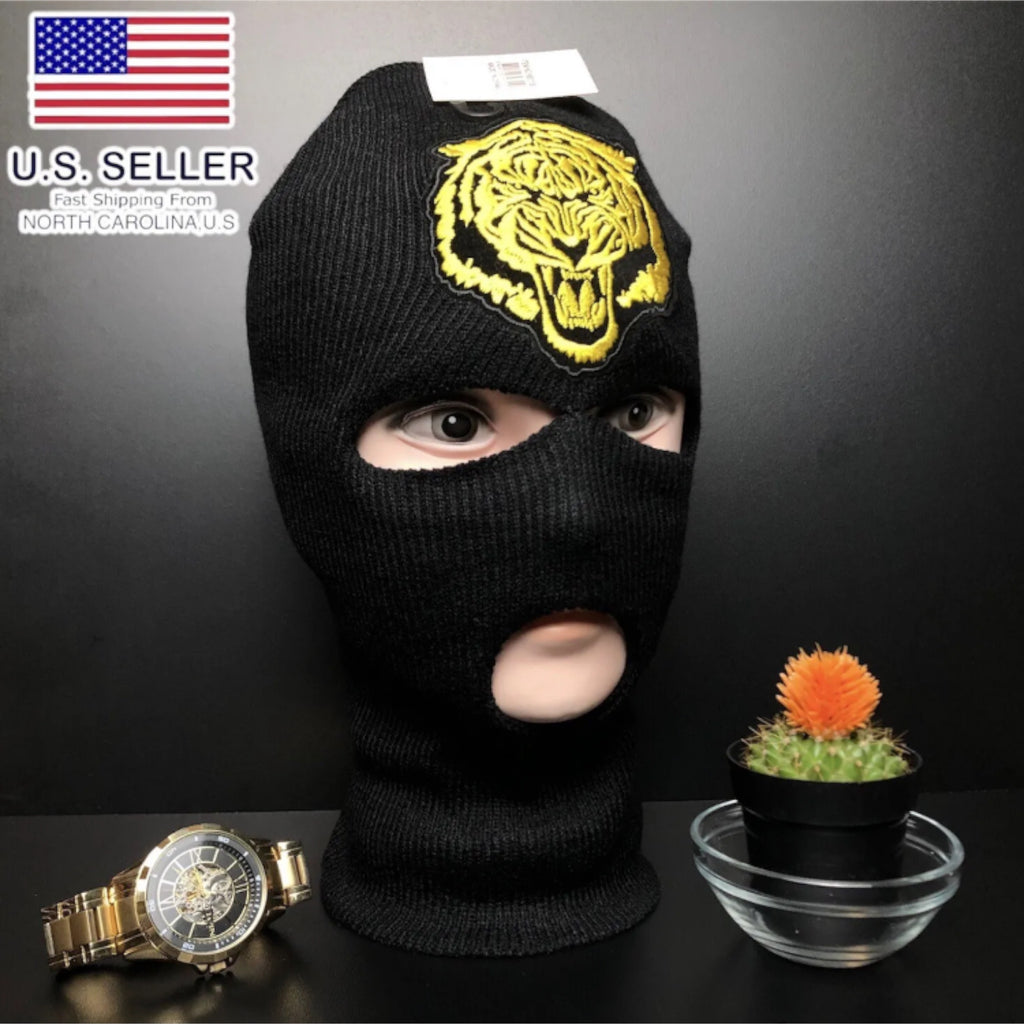 3 Hole Full Face Mask Winter Balaclava Outdoor Tactical Hat