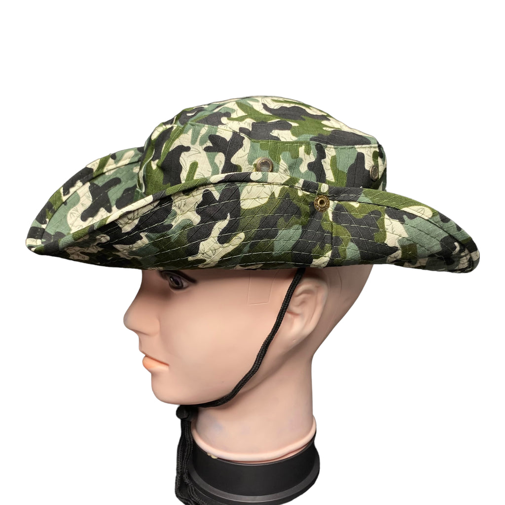 Men Women Camouflage Bucket sun Hat / Hiking Summer Hat