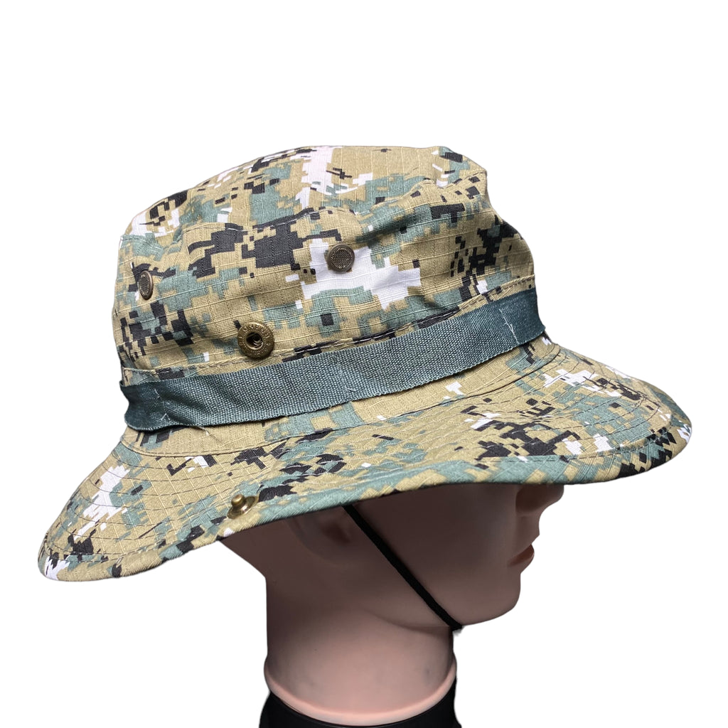 Men Women Camouflage Bucket sun Hat / Hiking Summer Hat