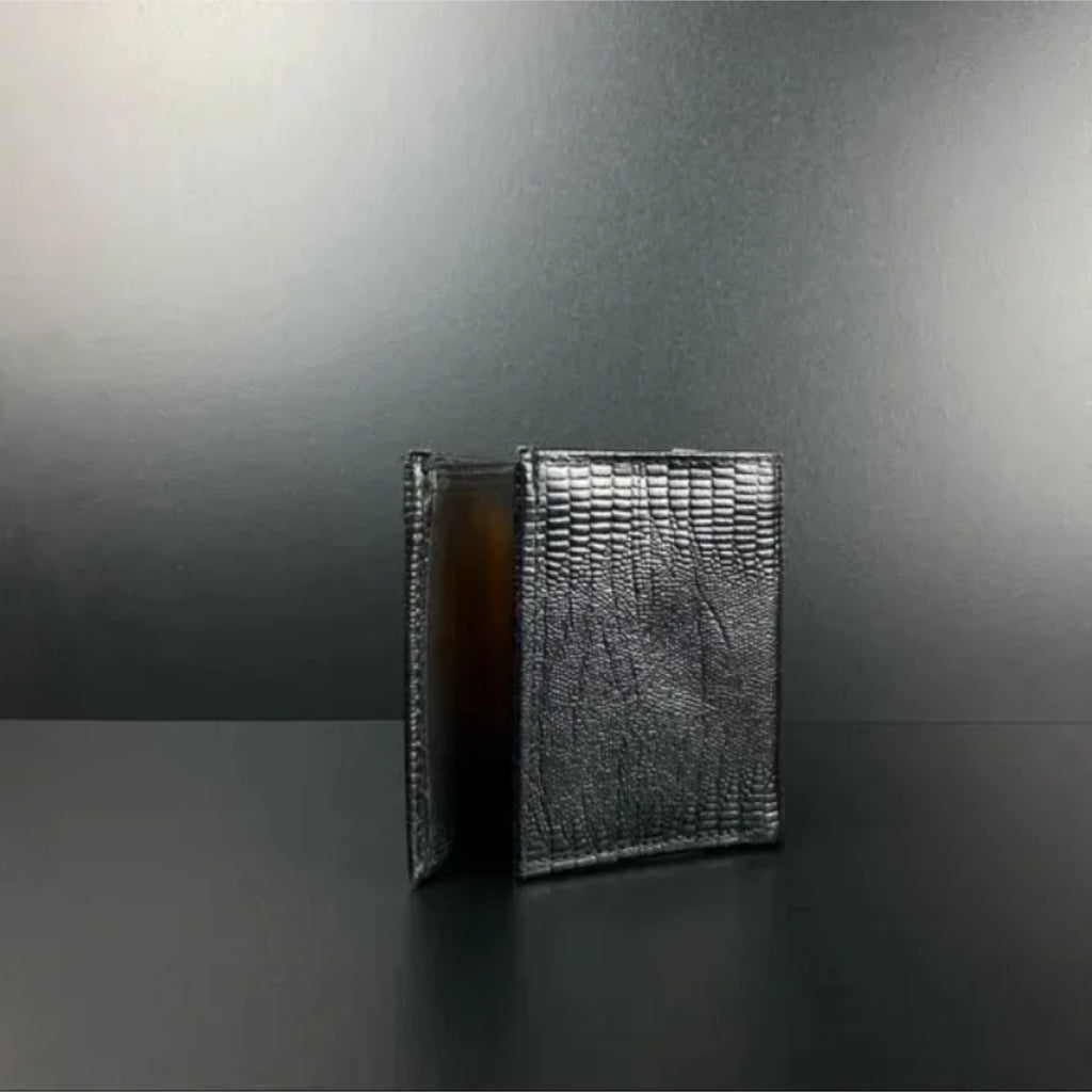 Trifold Leather Embossed Wallet for Man