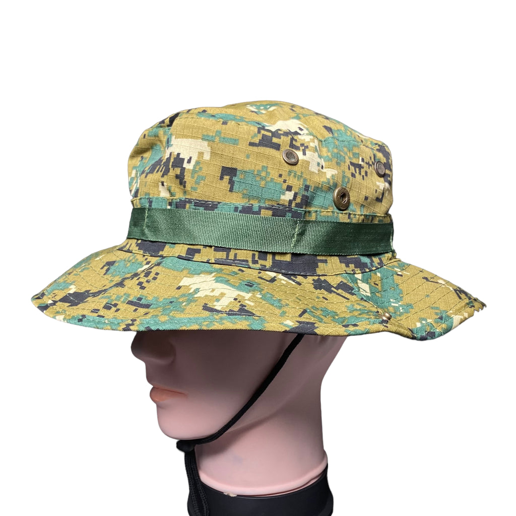 Men Women Camouflage Bucket sun Hat / Hiking Summer Hat