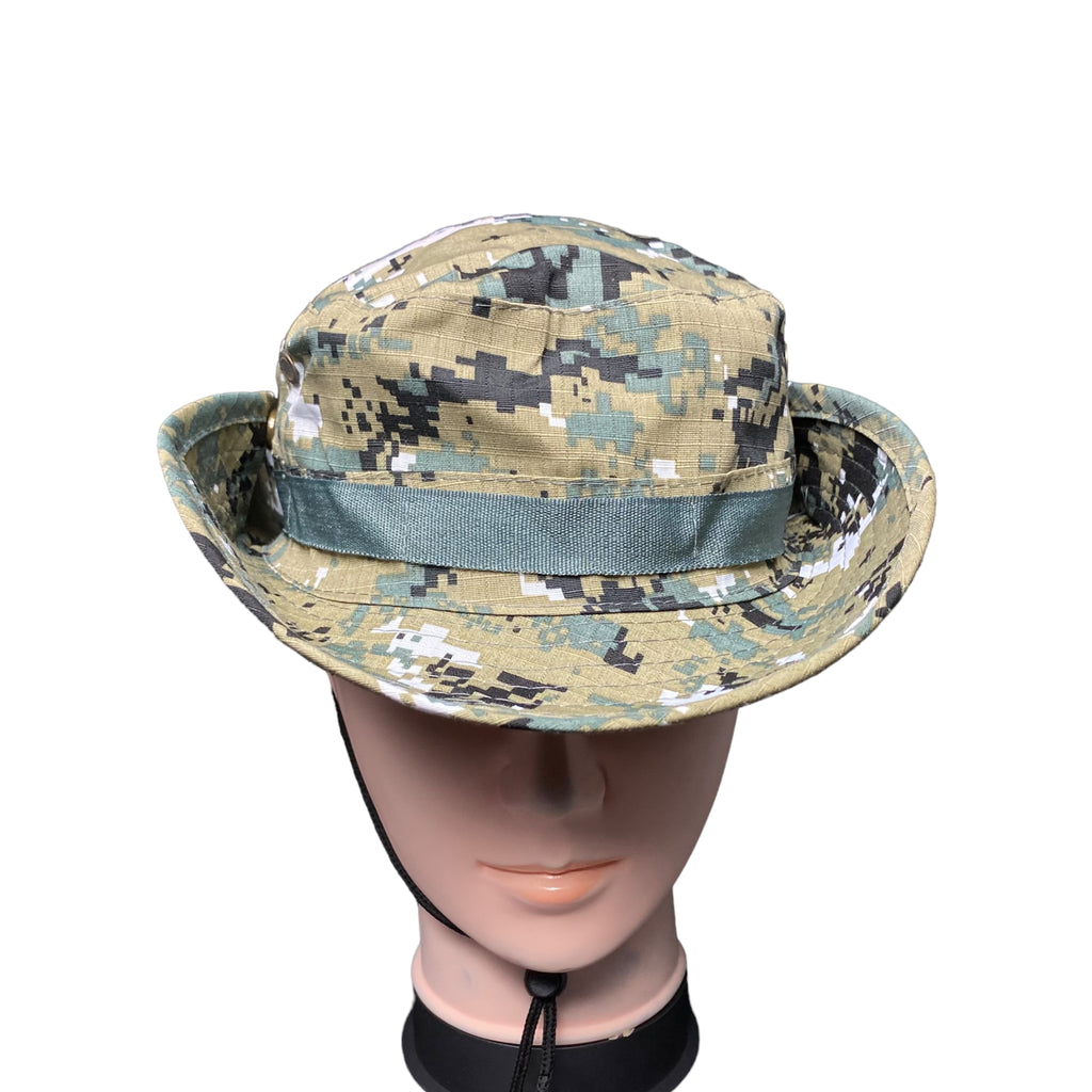 Men Women Camouflage Bucket sun Hat / Hiking Summer Hat