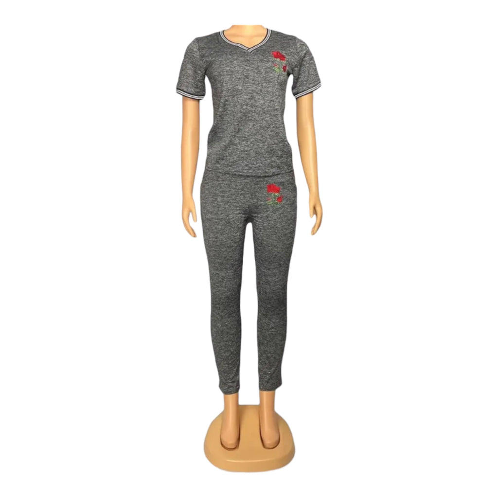 Women's T-Shirt & Leggings Outfit Set