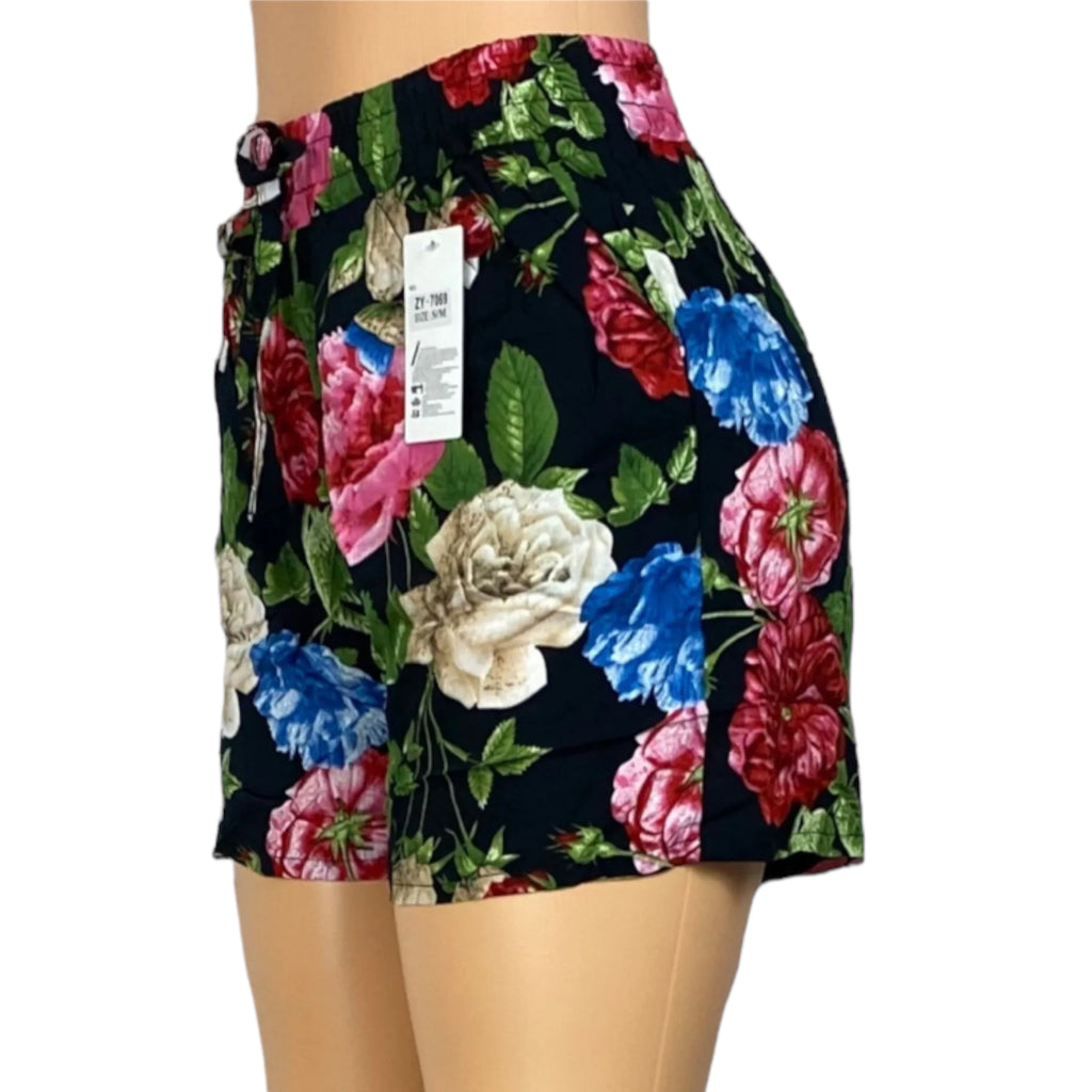 Women's High Waist Summer Shorts with Pockets