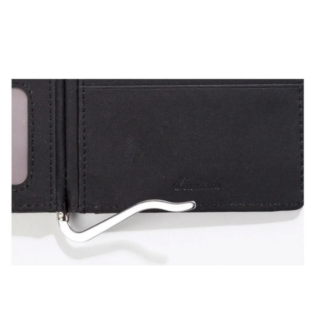 Men's Credit Card Holder Slim Money Clip Wallet