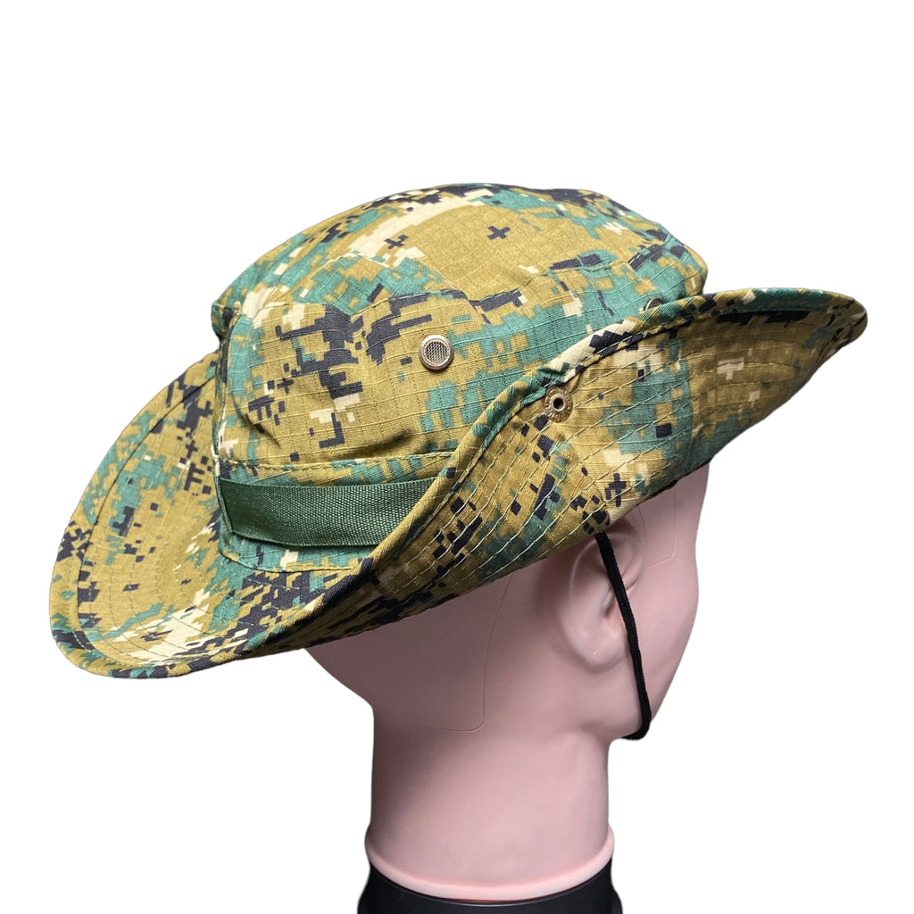 Men Women Camouflage Bucket sun Hat / Hiking Summer Hat