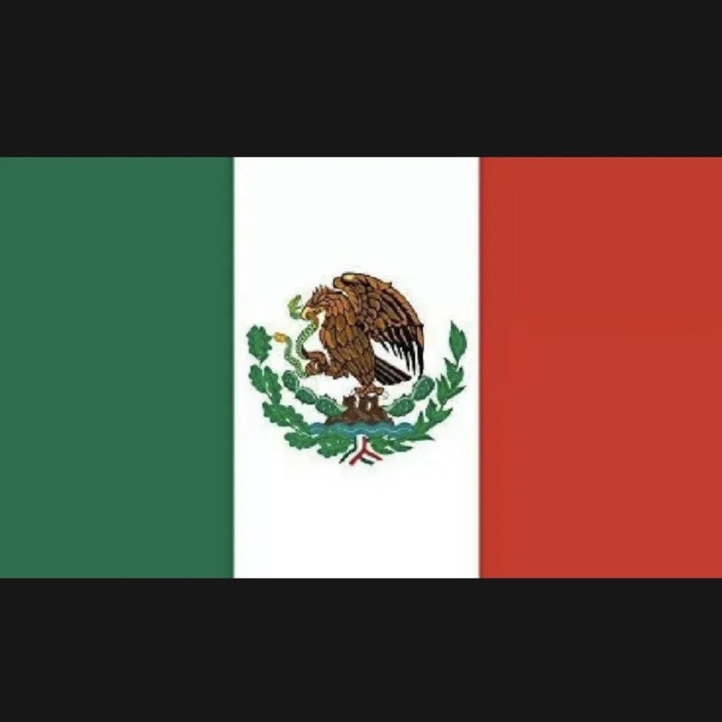 Mexico Flag Bandera de Mexico 3"x5" flag