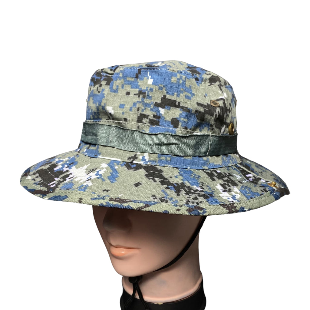 Men Women Camouflage Bucket sun Hat / Hiking Summer Hat