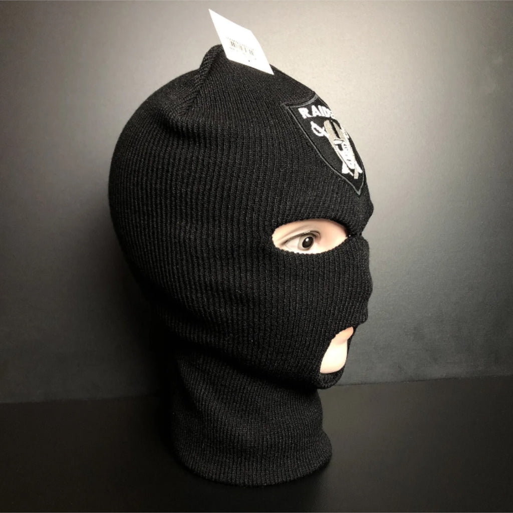 Full Face Ski Mask Embroidered Raiders Iron on Patch Balaclava