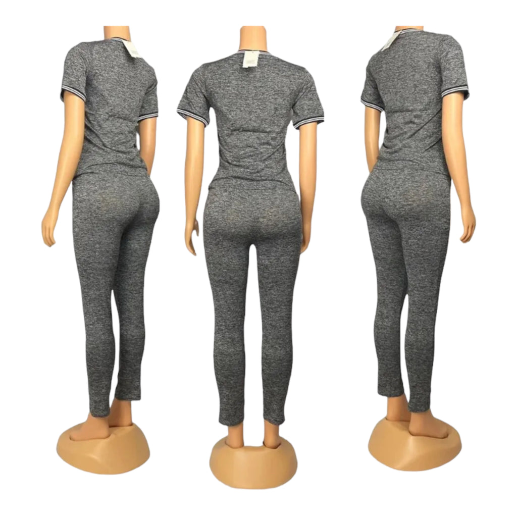 Women's T-Shirt & Leggings Outfit Set