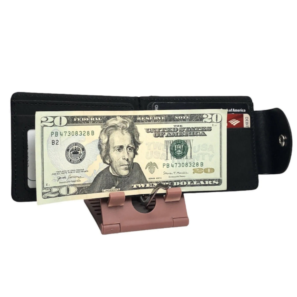 Men's Credit Card Holder Slim Money Clip Wallet