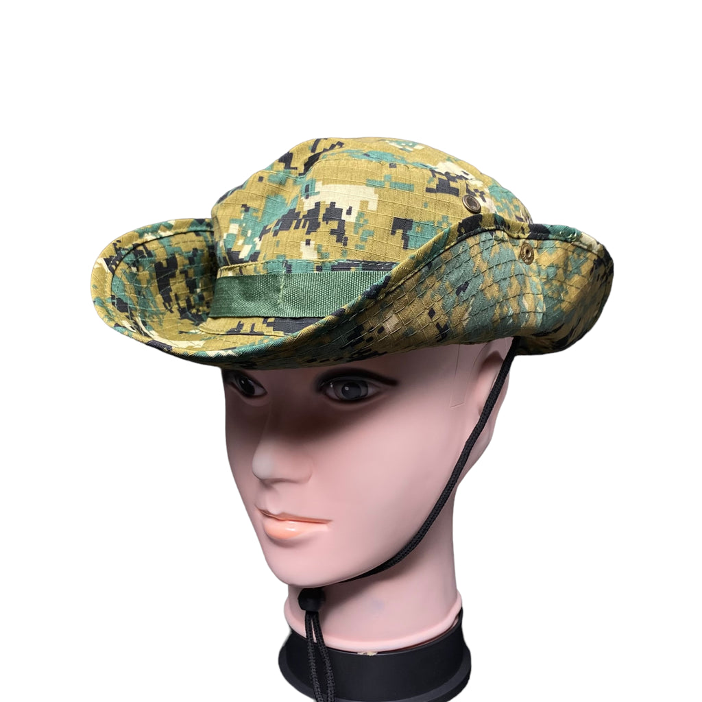 Men Women Camouflage Bucket sun Hat / Hiking Summer Hat