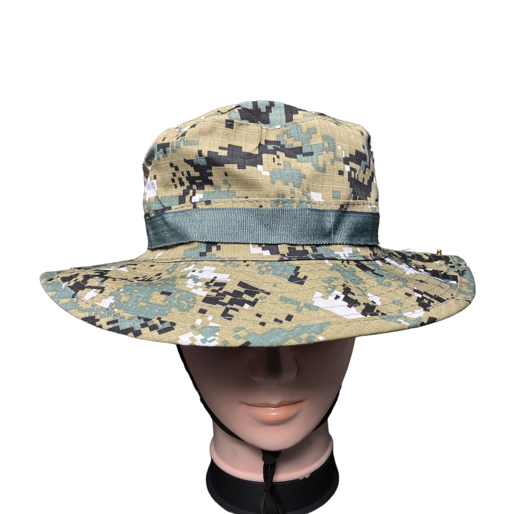 Men Women Camouflage Bucket sun Hat / Hiking Summer Hat